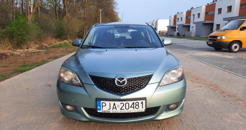 Mazda 3 cena 6900 przebieg: 185600, rok produkcji 2005 z Lipsk małe 352